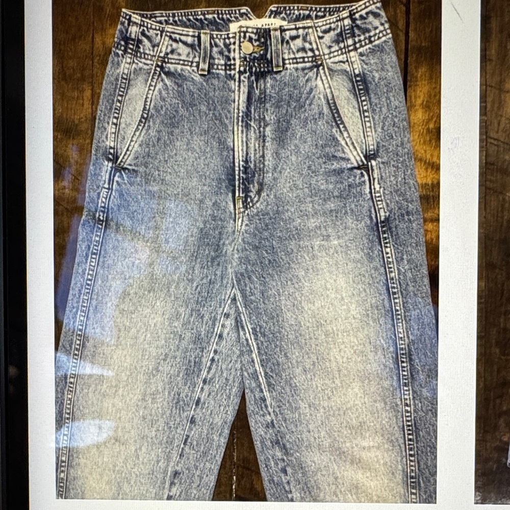 Apiece Apart Meridian Jean in the Austin Wash size 28 - Picture 3 of 6